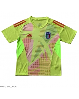 Billige Fotballdrakt Italia Keeper Replika Hjemmedrakt EM 2024 Kortermet